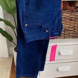 Lilly Pulitzer velvety skinny jeans size 6